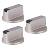 DOITOOL 3pcs Gas Stove Knobs Replacement Control Knob for Gas