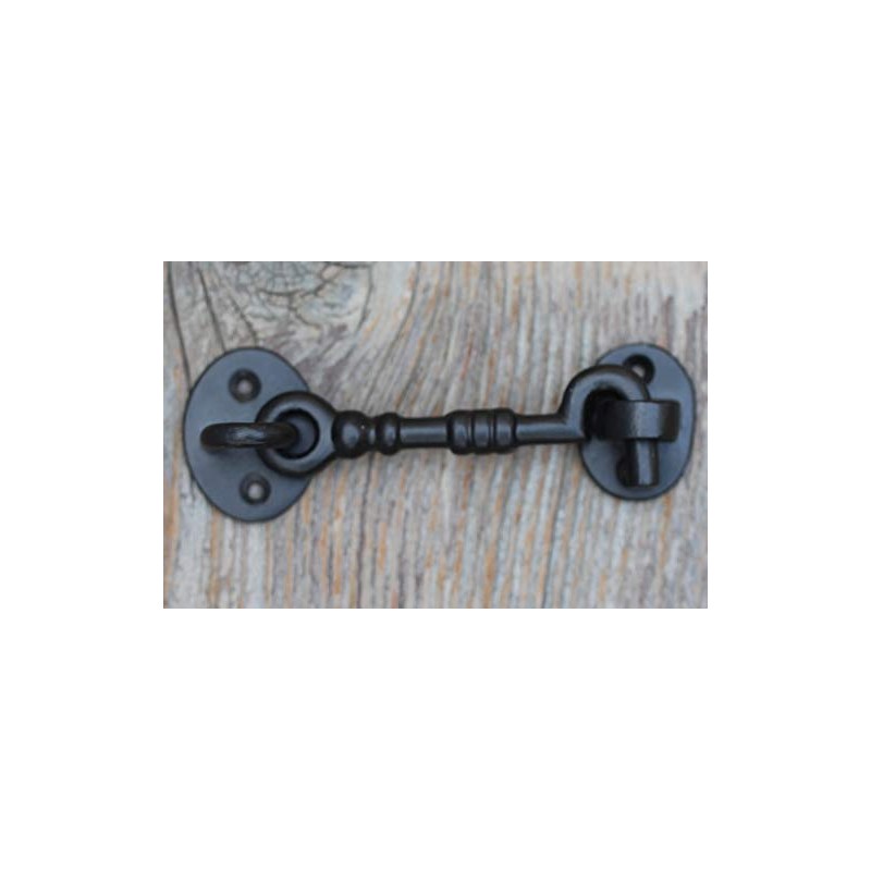 THDC Cast Iron Cabin Eye Hook, Latch For Gates, Latch