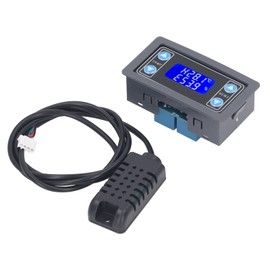 High Accuracy Temperature Humidity Controller Relay Output Digital Thermostat Humidistat Control Module with Indicator Light