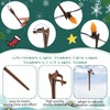 Jetec 200 Pieces Christmas Light Stakes Universal Yard Lawn Holiday