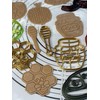 Premium Quality Set of 7 Rosh Ha-Shanah Cookie Cutters &