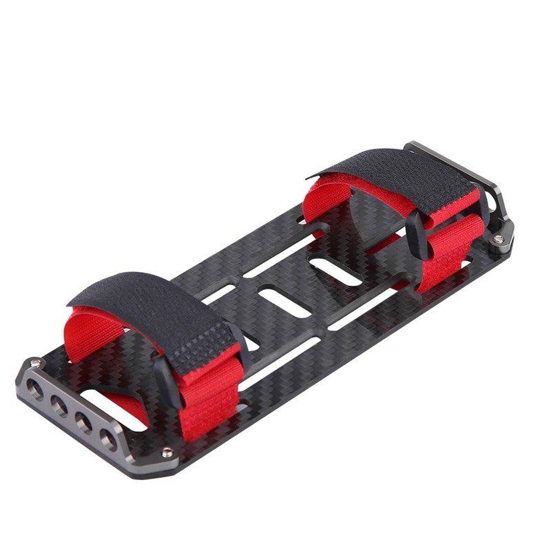 Carbon Fiber Battery Mounting Plate for Traxxas Hsp Redcat Rc4wd