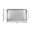 Outset 76630, Rejilla para Parrilla de Acero Inoxidable (2 Unidades),