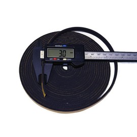ACCORDION BELLOWS REPAIR SEAL TAPE ROLL ITALIAN MADE SELF ADHESIVE 16 FEET ROLL SIZE: (7MM WIDE X 3MM THICKNESS)