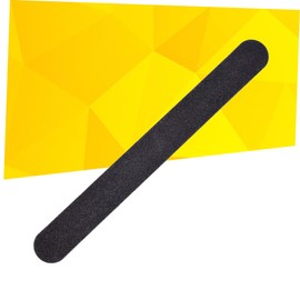 Healeved Double-sided Nail Files Professional Nail Sanding Block for Manicure and Smoothing Made of Black