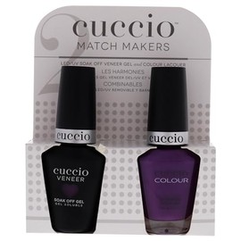 Cuccio Matchmaker - Colour Nail Lacquer & Veneer Gel Polish - Mercury Rising - For Manicures & Pedicures, Full Coverage - Long Lasting, High Shine - Cruelty, Formaldehyde & Toluene Free - 0.43 oz