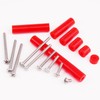 HKATOPS Outlet Spacers,195pcs Electrical Outlet Extender Screws Kit Include 105