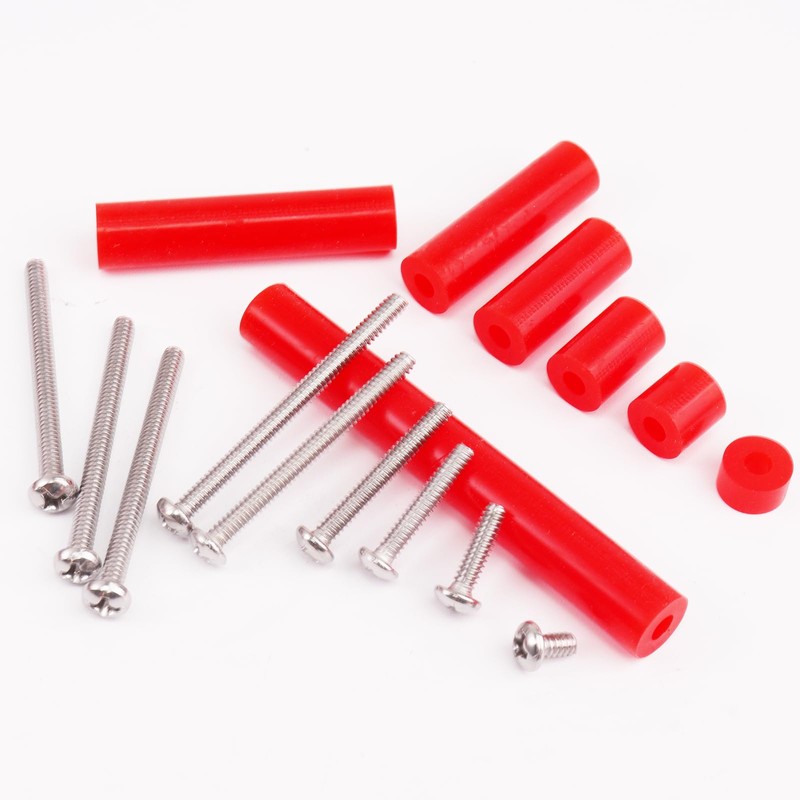 HKATOPS Outlet Spacers,195pcs Electrical Outlet Extender Screws Kit Include 105