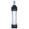 SC32 Standard Pneumatic Air Cylinder Aluminum Alloy Double Acting 1.3in