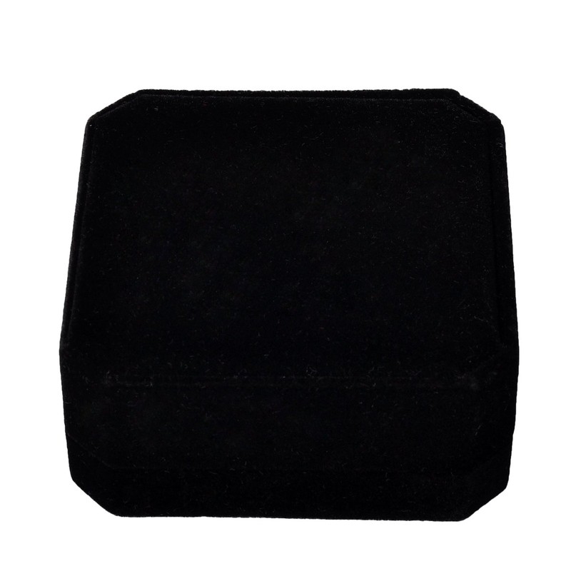 HOUSWEETY Classic Velvet Bracelet Presentation Gift Box Jewellery Case