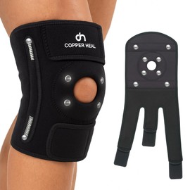COPPER HEAL Knee Brace with Magnets – Copper Infused Compression Support – Magnetic Knee Sleeve for Men & Women Effective Compression with Magnets for Knee Comfort & Recovery – Magnetic Knee Brace