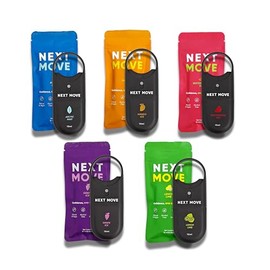 Next Move Breath Spray | Discovery Set 5 Flavors (Arctic Mint, Watermelon Ice, Grape Ice, Mango Ice, Lemon Lime) | Probiotic Zinc Oral Spray | Bad Breath & Halitosis | Sugar-Free, Alcohol-Free, Vegan | 4 or 5-Pack | Probiotic & Zinc Formula for Fresh Breath Naturally