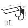 Pack of 4 Wall Hooks, Garage Hooks, Heavy Duty Hooks,
