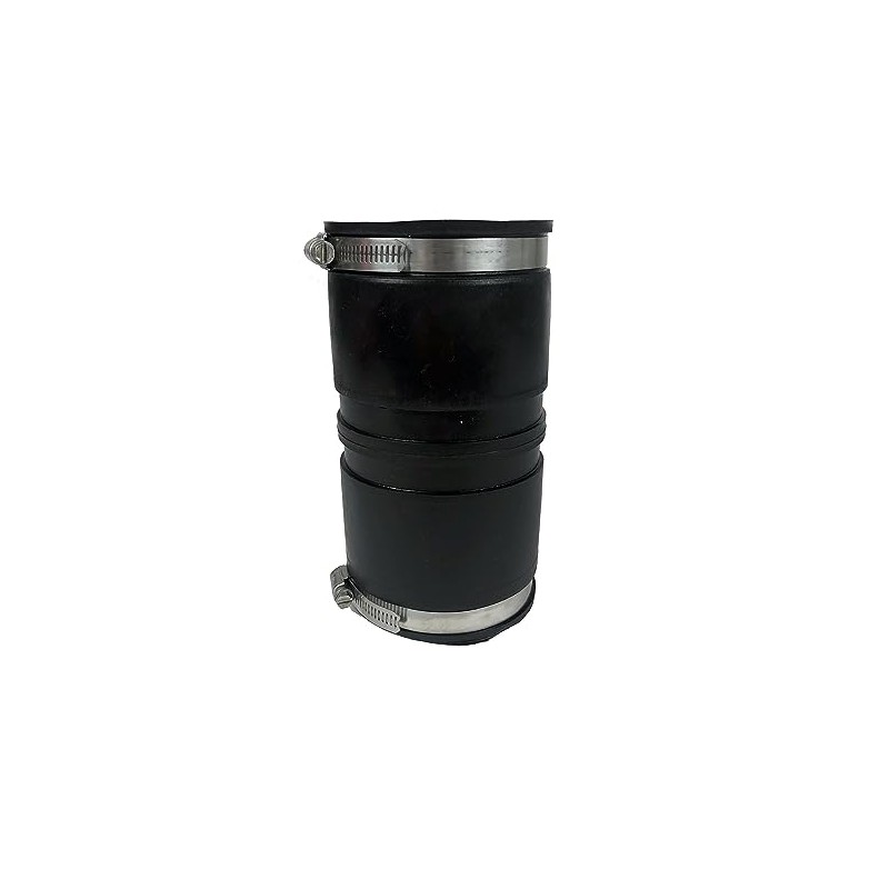 Fernco P1056-332 Xtra Long PVC Pipe Coupling for Cast Iron,