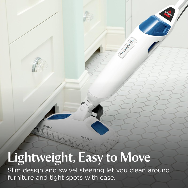 BISSELL Steam Mop 1940A PowerFresh Floor Steam Cleaner for Hard