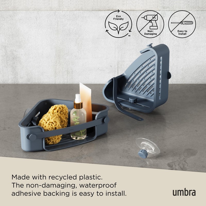 Umbra - Shower shelf made of flex corner