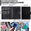 Porta Pasaporte y Visa Mexicano on Cierre Magnético Funda Pasaporte