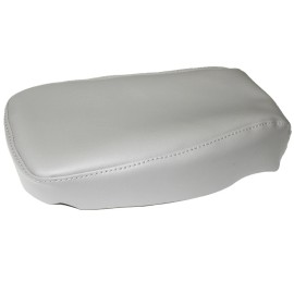 Kar Designers Fits 13-18 Toyota Avalon Real Leather Center Console Lid Cover Light Gray