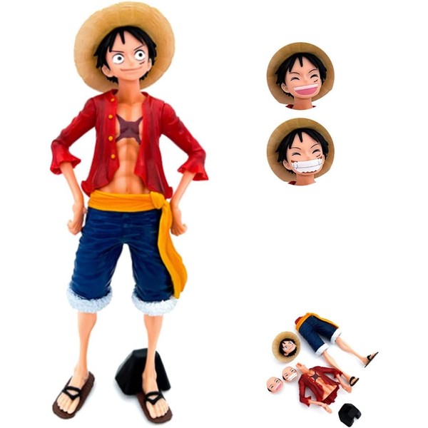 LGQHCE Onepiiece Figures,Luuffy Anime Action Figure PVC Figures Collectible Model