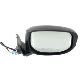 FITRITE AUTO PARTS New Right Side Mirror For 2010 2014 Honda Insight, Power, Manual Folding, Non-Heated, Paintable, Without Signal Light HO1321253