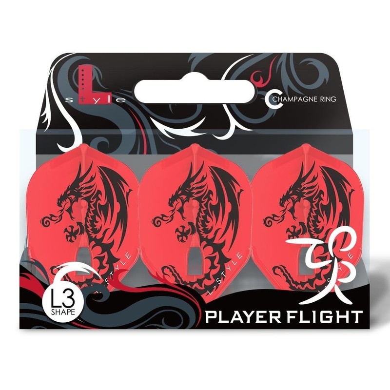 L-Style Champagne Flight Pro Neil Duff Shape Red