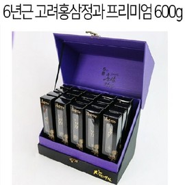 Geumsan Goryeo red ginseng extract and gin and dried pickled red ginseng as a return gift / 금산 고려 홍삼정과 진과 답례품 홍삼 절임 말랭이