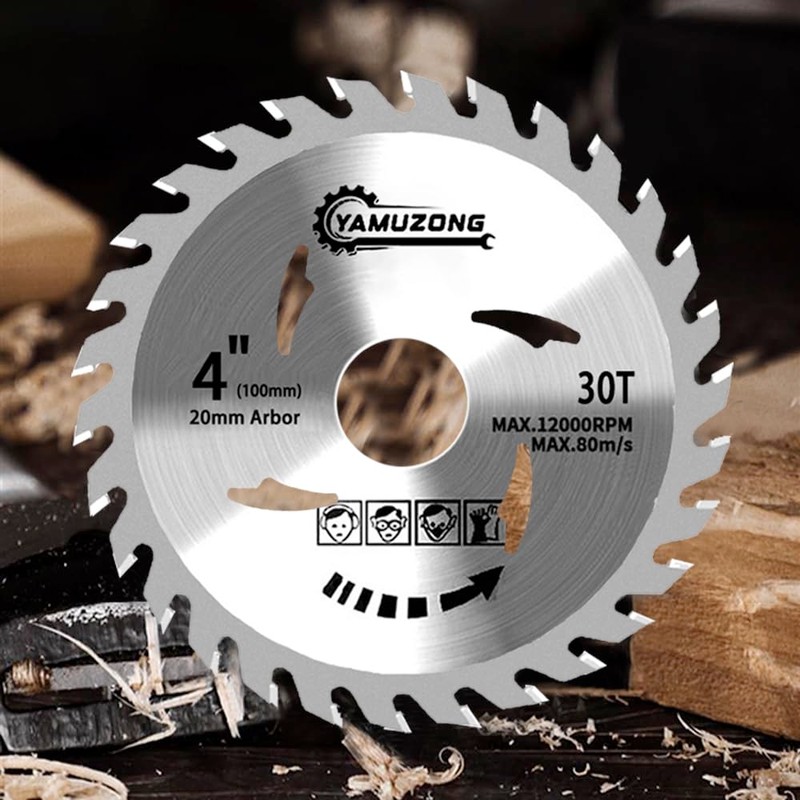 4" Angle Grinder Circular Saw Blade 30 Teeth Woodworking Saws