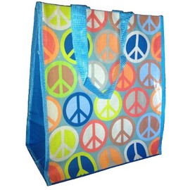 Gift Wrap Company Peace Out Reusable Tote/Grocery Bag