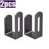 Wall-Mounted Pot Lid and Cutting Board Holder – 2-Piece Carbon