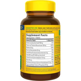 Nature Made Super B Complex with Vitamin C Nature Made 140 Tabs Exp 2025