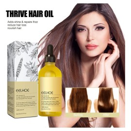 60ml*2 Aceite Vegano Natural Para El Crecimiento Del Cabello