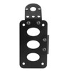 Motorcycle License Mount Plate Holder Bracket Side Mounted Tail Light