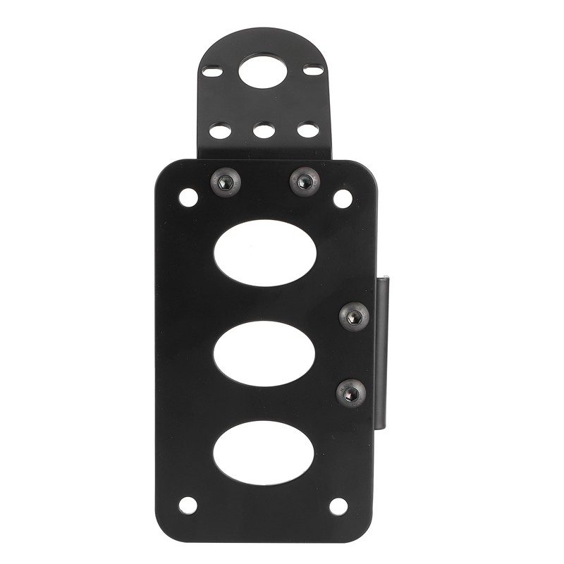Motorcycle License Mount Plate Holder Bracket Side Mounted Tail Light