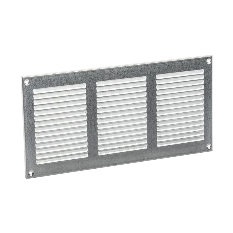 Ventilation Grille/Exhaust Air Grill Bug Screen Weather Guard 12x6 inch