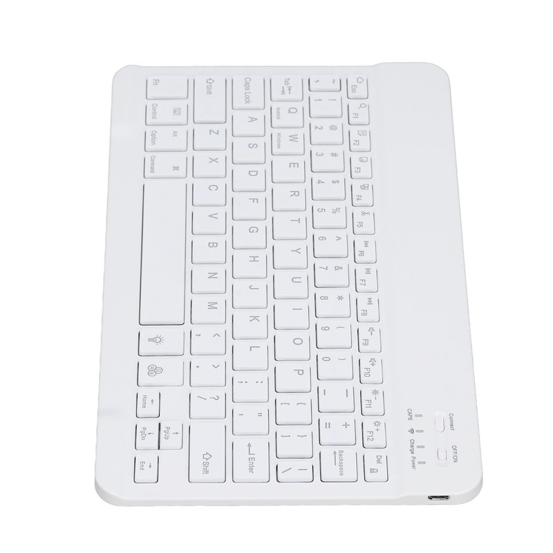 10.6in Backlit Keyboard Case RGB Detachable Keyboard PU Leather Protective