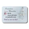 Schutzengel Schlüsselanhänger Besondere Menschen Geschenk Gastgeschenk Oma Mama Freundin Karte