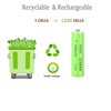 1.2v 2/3 AAA 400mah NiMH Rechargeable Batteries with Button Top