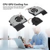 3pcs CPU GPU Cooling Fan Replacement Compatible for Asus ROG