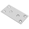 sourcing map Repair Plate, 80mmx40mm, Flat Fixing Mending Corner Brace