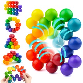 rytopt Fidget Toys for Adults Kids, Educational Ball for 3-12 Year Boys and Girls Toddler Travel Toys, Stocking Stuffers for Adults and Kids