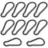 Glvaner Carabiner, Spring Hook, Multifunctional Carabiner, Stainless Steel, Rustless, Small,