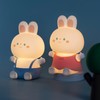 Soft Light Night Light Silicone 7 Color Changes Little Bunny