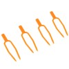 100Pcs Gardening Plant Fixing Clips, Reusable Plastic Stolons Fastening Vines