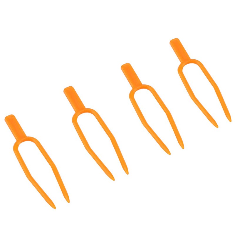 100Pcs Gardening Plant Fixing Clips, Reusable Plastic Stolons Fastening Vines