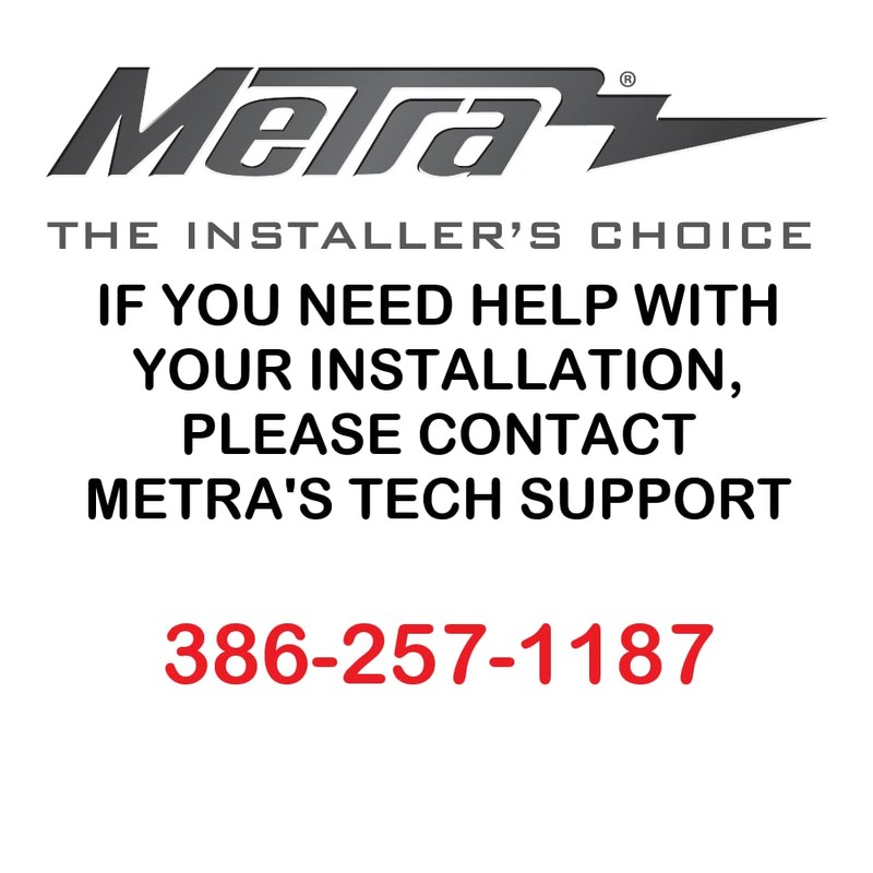 Metra 70-1858 Radio Wiring Harness For GM 88-05 Harness