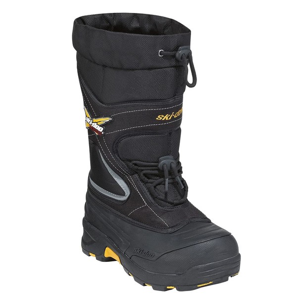 Ski-Doo New OEM, Branded Waterproof X-Team Boots With Rubber Outline,