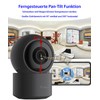 7links Indoor Security Camera: Set of 2 2K Pan-Tilt Surveillance