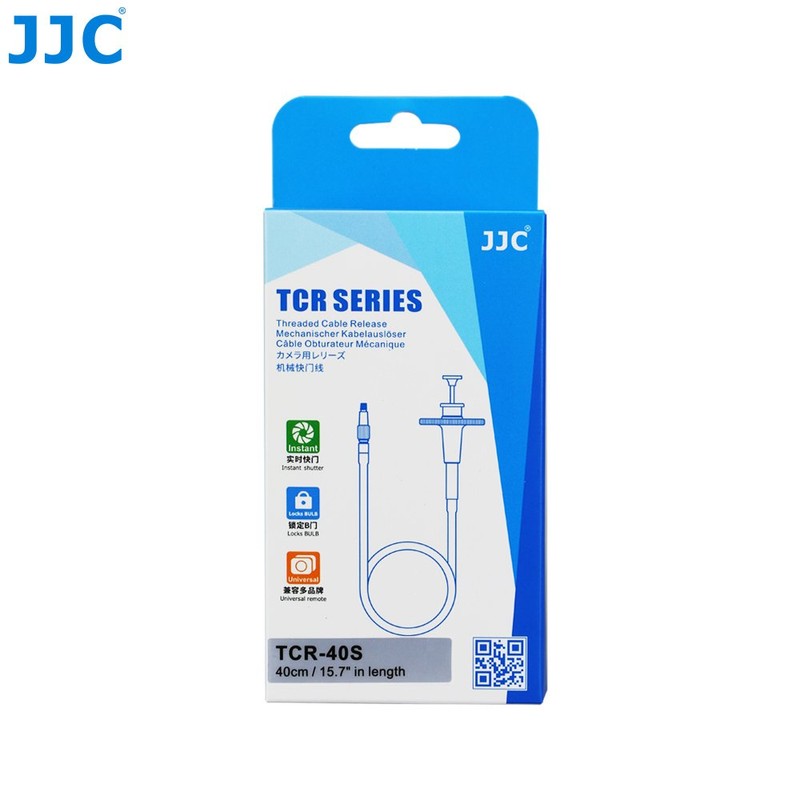 JJC TCR-40 High Quality Mechanical Locking Camera Shutter Release Cable