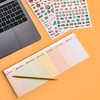 Oriday Weekly Calendar Planner Notepad Tear Off Pad (Rainbow) -