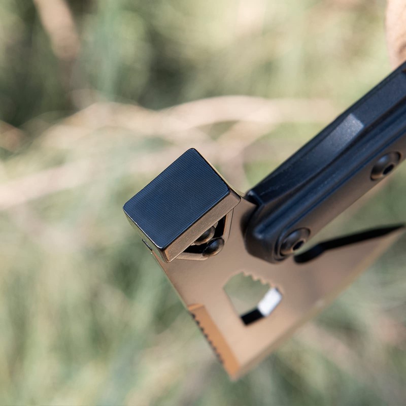 10.5 inch Survival Camp Axe, Camping Hatchet/Hammer Tool with Sheath